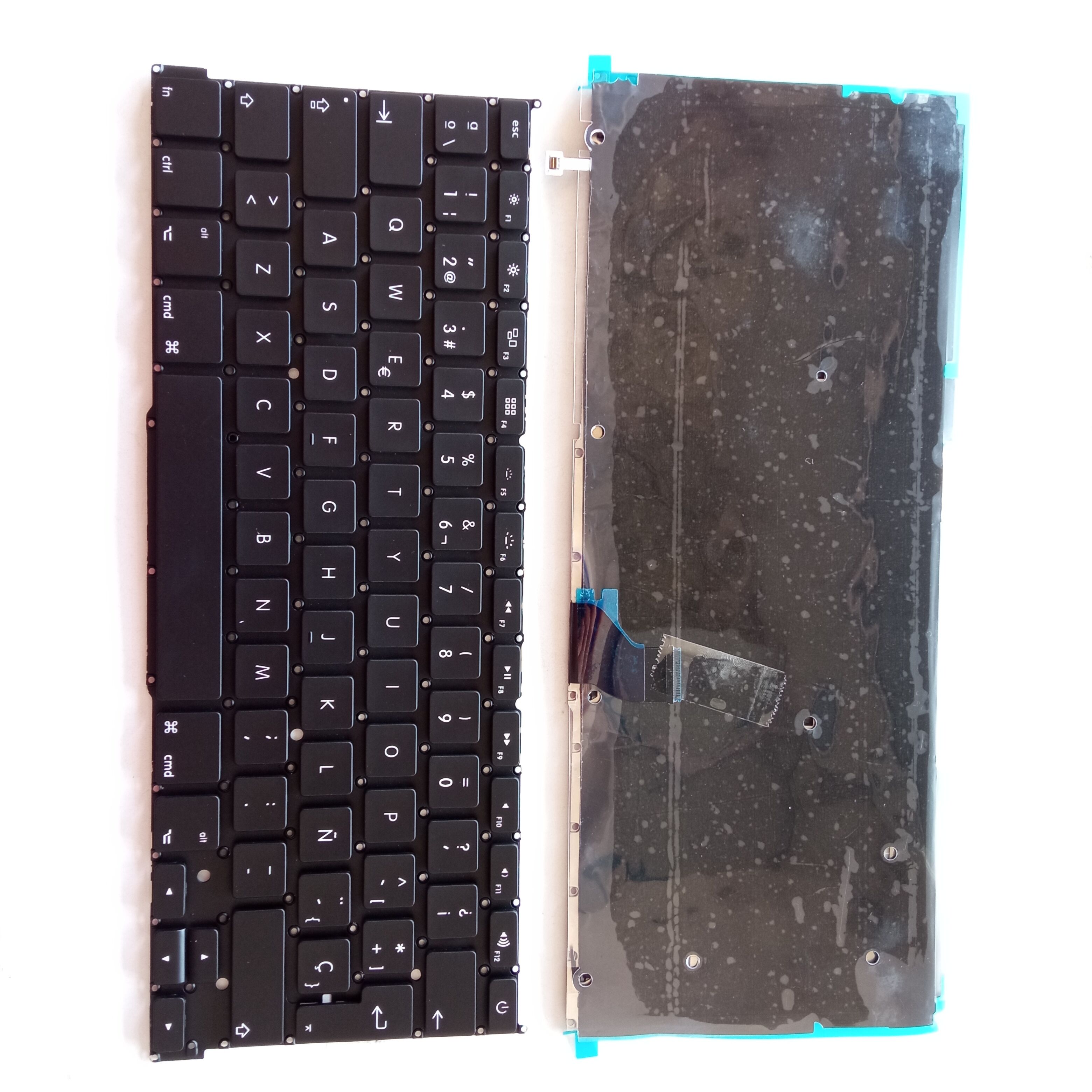 Picture of New Replacement Laptop Keyboard For APPLE A1502 Enter BLACK Backlit SP Layout